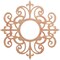 Ekena Millwork Dijon Wood Fretwork Pierced Ceiling Medallion, Cherry, 38"OD x 12 3/8"ID x 1/4"T CMWP38X38X0250DICH - alternate 1